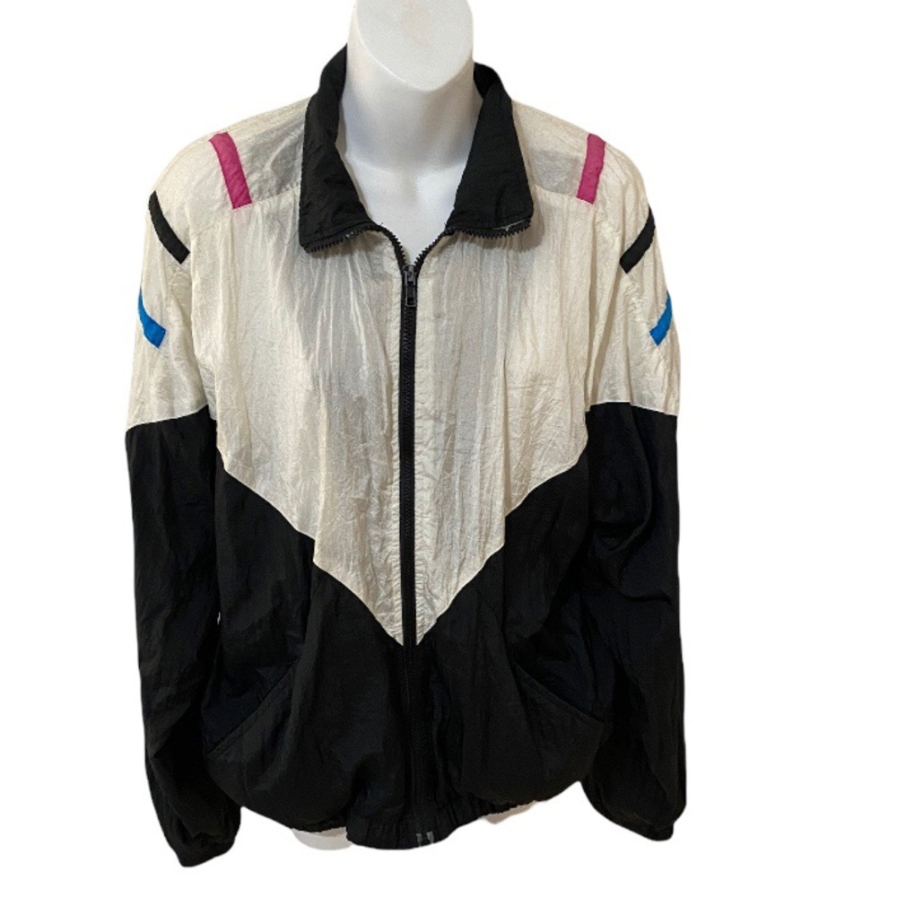 Vintage Windbreaker Track Suit Bimber Jacket Westside Connection Nylon Women M